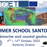 Θερινό σχολείο για μεταπτυχιακούς φοιτητές στη Σαντορίνη "Submarine and coastal geohazards"_πρόγραμμα Erasmus+  BridgET